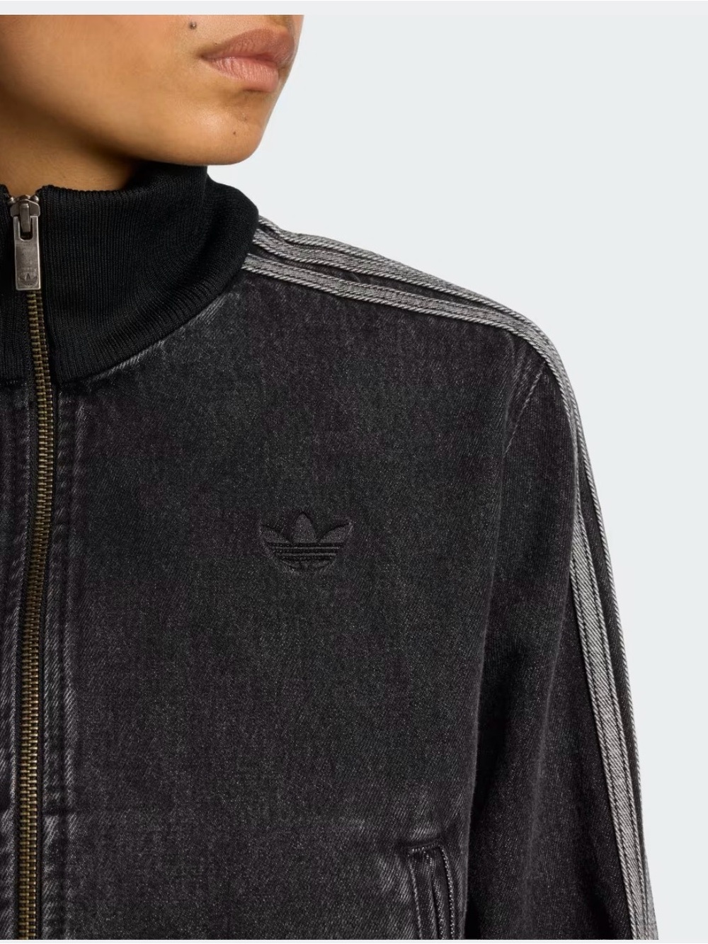 Adidas Women's Black FIREBIRD Track Jacket nwt size XLarge - Picture 5 of 14
